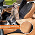 Front Dog Car Seat Cover - Waterproof Car Seat Covers for Dogs Front Seats Only Car Seat Protector for SUV Trucks Sedans Front Seat Universal - Bl...