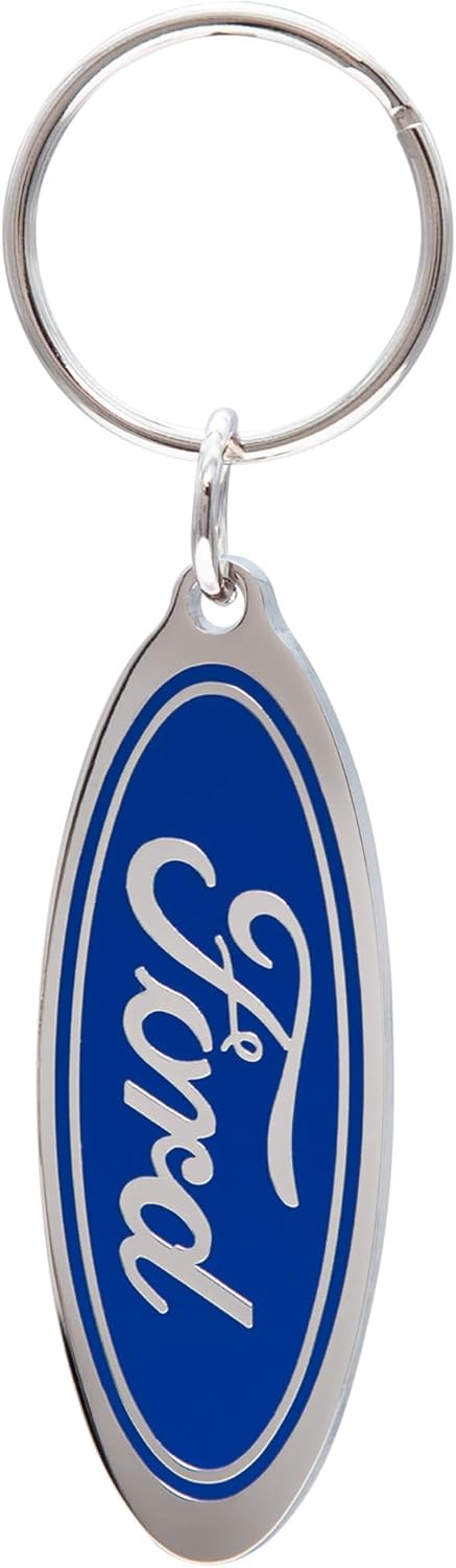 Plasticolor 004191R01 Ford Oval Logo Enamel Keychain...