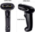 Bluetooth Barcode Scanner with Stand,Alacrity 1D Hands-Free Automatic Scanning 3-in-1 Connections Bluetooth&USB Wired&2.4GHz Wireless Barcode Read...