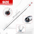 79 Inch Drain Snake Hair Drain Clog Remover Tool, Sink Drain Cleaner for Sewer Kitchen Bathroom Shower Tub Clogged Drains Opener Cleaning Tool-Fle...