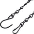 8 Pack 9.5 Inches Hanging Chains for Bird Feeders, Billboards, Chalkboards, Planters and Decorative Ornaments (Black)...