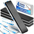Grtard 4 Pack Super Strong Neodymium Bar Magnets, Powerful Permanent Rare Earth Magnets Bar, Heavy Duty Magnets with Double-Sided Adhesive for Fri...