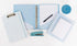 Steel Mill & Co Cute Decorative Hardcover 3 Ring Binder for Letter Size Paper, 1 Inch Round Rings, Binder Organizer for School/Office, Light Blue ...