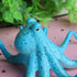 4 PCS Fluorescent Artificial Octopus Aquarium Ornament with Suction Cup Fish Tank Decoration...