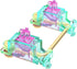 Stabilizer V2, Screw in Stabilizers with 2u 6.25u 7u Wires, PCB Mount Keyboard Stabilizers for Mechanical Keyboards (V2 Teal Pink 100% Kit)...