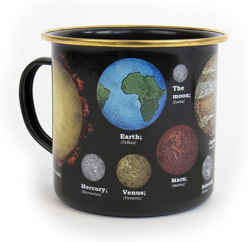 Gift Republic Space Astronomia Enamel Mug...
