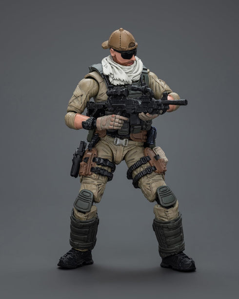 Pipigirl Joytoy 1/18 Soldier Action Figures, U.S.Army Delta Assault Squad Support Gunner, Collectible Military Model Toy, Anime Model, 4.2 inch Mo...