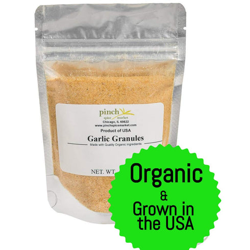 California Grown-Organic-Garlic Granules (8)...