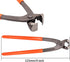 9 inch Ear Clamp Pliers Tool Carbon Steel Single Ear Clamp Pincer Pinch Clamp Pliers Ear Hose Clamps Tool Clamp Crimping Tool Nail Puller Remove C...