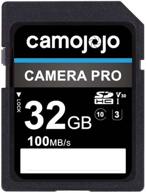 32GB Camera PRO Memory Card with Read Speed up to 100% MB/s...