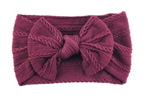 Baby Girl Bows Nylon Headbands Jacquard Design for Newborn Infant Toddler Little Girls (16-Pack)...