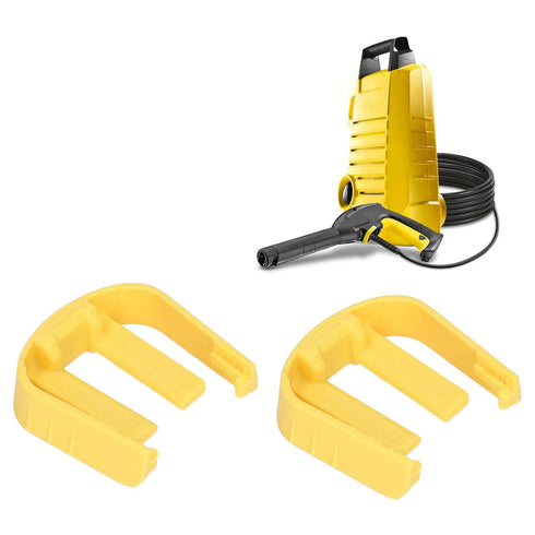 2pcs Car Washer C Clip, Car Wash Machine Quick Connector Buckle Pressure Washer Replacement Part for Karcher K2 K3 K7 High Pressure Washer (Yellow...