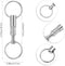 eBoot Detachable Pull Apart Key Rings Keychains (2 Pack)...