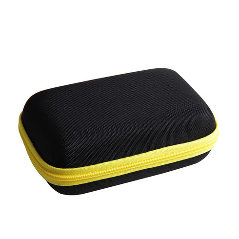 Hermitshell Hard Travel Case for Geiger Counter Nuclear Radiation Detector - FNIRSI Radiation Dosimeter (Black+Yellow Zipper)...