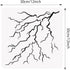 BENECREAT Lightning Bolt Stencil, 12x12 Weather Nature Storm Pattern Drawing Templates for Scrapbooking, Fabric, Floor Furniture, Wall Art Decor...