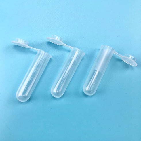 50 Pack 5ml Plastic Sample Vials, Test Tubes with lids, Vial Tube Storage Container for Liquid Fragrance Beads...