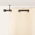KXLife Ceiling-Mount Bracket for Curtain Rod, Heavy Duty Ceiling and Wall Curtain Rod Brackets (Set of 2, Bronze)...