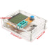 LCR-T4 Mega328 Graphical Transistor Tester Kit SCR ESR Transistor Diode Resistance and Capacitance Meters with Battery Buckle and Acrylic Case...