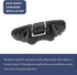 W10508950 Dishwasher Upper Dishrack Slide Rail Stop Clip By AMI,To Be Able To Replace AP6022472 8562015 W10508950 2684662 PS11755805 WPW10508950VP?2 pcs?