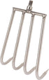 4 Teeth Hand Rake Aquatic Weed Rake Stainless Steel Stainless Steel 4 Teeth Hand Rake Portable Aquatic Weed Rake with 8Mm Threaded Interfa for Fis...