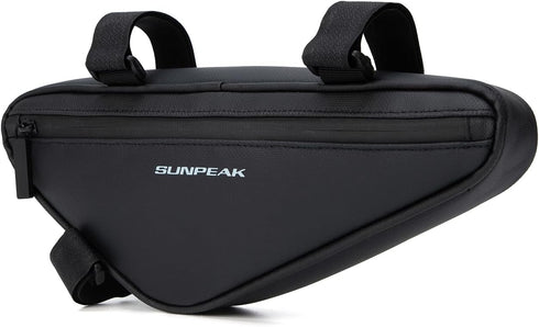 Bike Triangle Bag Bicycle Frame Pack Cycling Accessories Pouch for Cell Phone and Essentials...