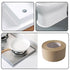 Waterproof Caulk Tape Sealant Strip, 1.5"W x 10.5'L PVC Sealing Tapes for Kitchen Bathroom Bathtub Countertop Toilet Sink (Beige)...