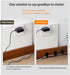 20Pcs 3M Adhesive Wire Organizer Cord Organizers Adjustable Hook and Loop Cable Clips Adjustable Cable Ties Cord Wrappers Keeper Cord Holder Strap...