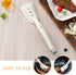 Alipis 2 in 1 Grip and Flip Spatula Tongs Silicone Egg Flipper Tong Bread Pancake Fish French Toast Omelet Making Steak Clamp for Home Kitchen Coo...