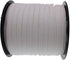 Pamir Tong 5mm Faux Suede Leather Cord String for Jewerly Making 40 Yards White Bracelet Cords Flat Thin Leather Lace Thread for Necklace-Chocker ...