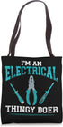 Electrician Tool I'M An Electrical Thingy Doer Tote Bag...
