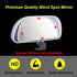 Blind Spot Mirrors for Trucks and Cars,Automotive Side View Concave Mirror Blindspot,360° Large Convex Rearview Exterior Mirror Accessories for Tr...