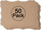 50 Pack Blank Kraft Cards Cardstock Thick Paper Brown Greeting Cards for DIY Gift Card Menus, Baby Shower and Wedding Invitations (Kraft Color, 5x...