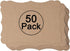 50 Pack Blank Kraft Cards Cardstock Thick Paper Brown Greeting Cards for DIY Gift Card Menus, Baby Shower and Wedding Invitations (Kraft Color, 5x...