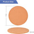 2-Pack 8" Round Cork Coasters - Plant Saucers & Trivets for Hot Pots, Absorbent Cork Mat for Drinks, DIY Craft Board...