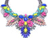Lovage Colorful Resin Bubble Bib Statement Necklace Bohemian Chunky Collar Jewelry...