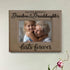 KATE POSH The Love Between Grandma and Granddaughter Lasts Forever, Engraved Grey Leather Frame, Grandma Gifts, First Time Grandma, Mother's Day (...