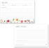 Bright Floral Recipe Cards - Set of 48...