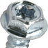 Power Pro Premium Self-Drilling Metal Screws, Zinc Plated Steel, Hex Washer Head Metal to Metal Winged Point Screws, Silver, ¼ x 2-½ inches, Box o...