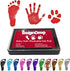 ReignDrop Ink Pad For Baby Footprint & Handprint - Creates Impressive Long Lasting Keepsake Stamp for Infant & Kids. Smudge Proof, Easy to Wipe Of...
