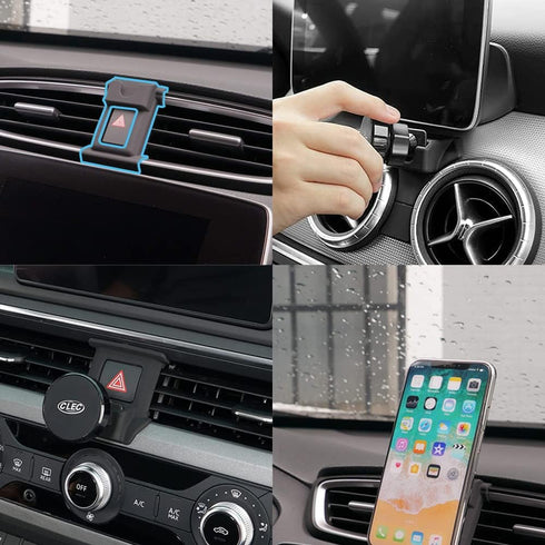 Car Phone Holder fit for Audi A4 S4 A5 S5 RS4 RS5 2025-2017,360 ° Rotation Adjustable Custom fit Magnetic Phone Holder Compatible for All Phones....