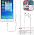 2 Pack Headphones Adapter, Lightning to 3.5 mm Headphone/Earphone Jack Audio Aux Adapter Dongle Compatible with iPhone 14 13 12 11 Pro XR XS Max X...