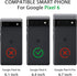 Amzpas Silicone Phone Case Compatible with Google Pixel 6, Soft Protective Smart Phone Case for Women Men, Durable Anti-Scratch Shockproof Phone C...