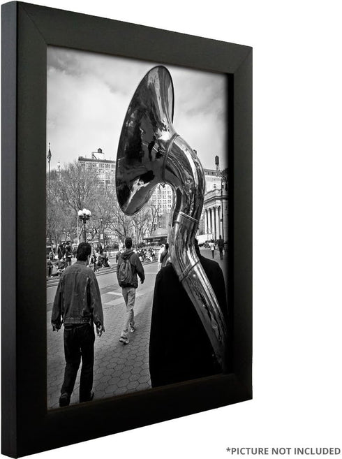 Craig Frames Contemporary Picture Frame, 8 x 10 Inch, Black...