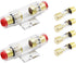 in-line AGU Fuse Holder for 4-10 Gauge AWG Wire / 6 Gauge & 8 Gauge/with Four 60A AGU Fuses for Car Audio/Alarm/Amplifier/Compressors/Auto Parts/A...