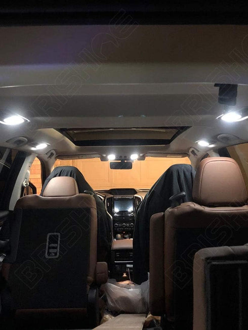 White LED Interior Lights Kit for Honda Odyssey 2005 2006 2007 2008 2009 2010 Super Bright 6000K LED Interior Light Bulbs Package + License Plate ...