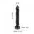uxcell Hex Lag Screws 5/16" x 2" Carbon Steel Phillips Head Half Thread Self-Tapping Bolts for Deck Building or Joining Lumber 10pcs...
