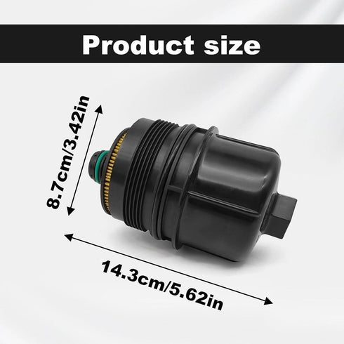 Oil Filter and Cap Assembly Compatible with Jeep 2020 2021 Wrangler JL,2021 Gladiator,2020 2021 2022 Ram 1500 DT Replaces# 68507598AA 68498720AA...