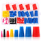 Swpeet 50Pcs High Temp Silicone Rubber Protective Tapered Plug Assortment Kit, Masking System Kit Perfect for Powder Coating, Painting, Anodizing,...