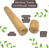 Gaia Guy Bamboo Toothbrush Travel Case 2 Pack - Portable Bamboo Toothbrush Holder Great For Plastic-Free Travel, Camping and Zero Waste Living...