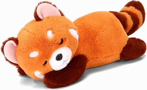 Red Panda Stuffed Animal Pillow Cute Red Panda Plush Toy Panda Plushie Gift for Girlfriend Kids Birthday 13.7" Red Panda Pillow...